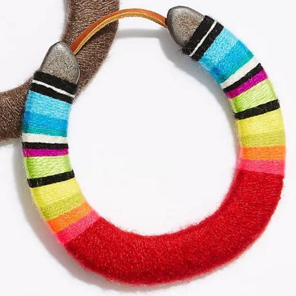 Yarnbombed Lucky Horseshoe FREE PEOPLE